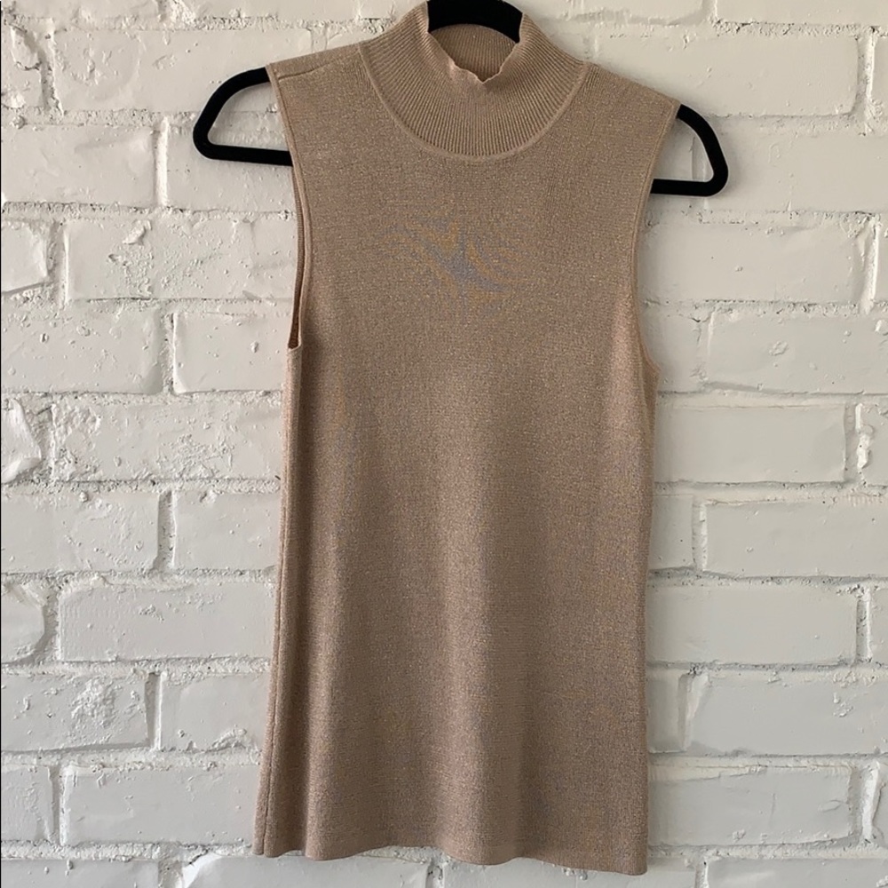 Chico’s Metallic Tuetleneck